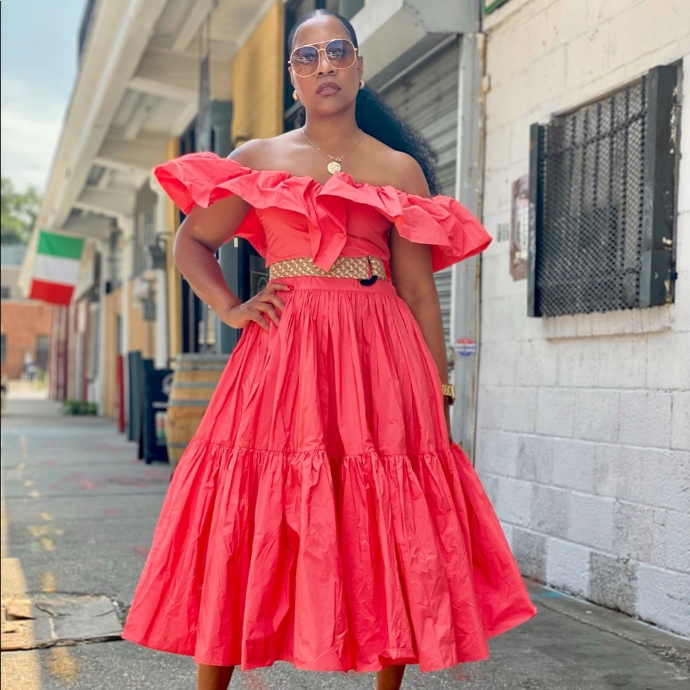 H&M Ruffle Dress